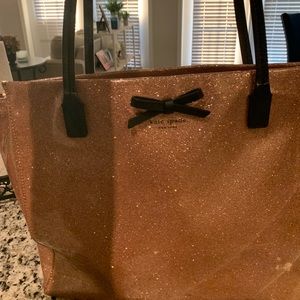 Gorgeous Pink Glitter Kate Spade bag